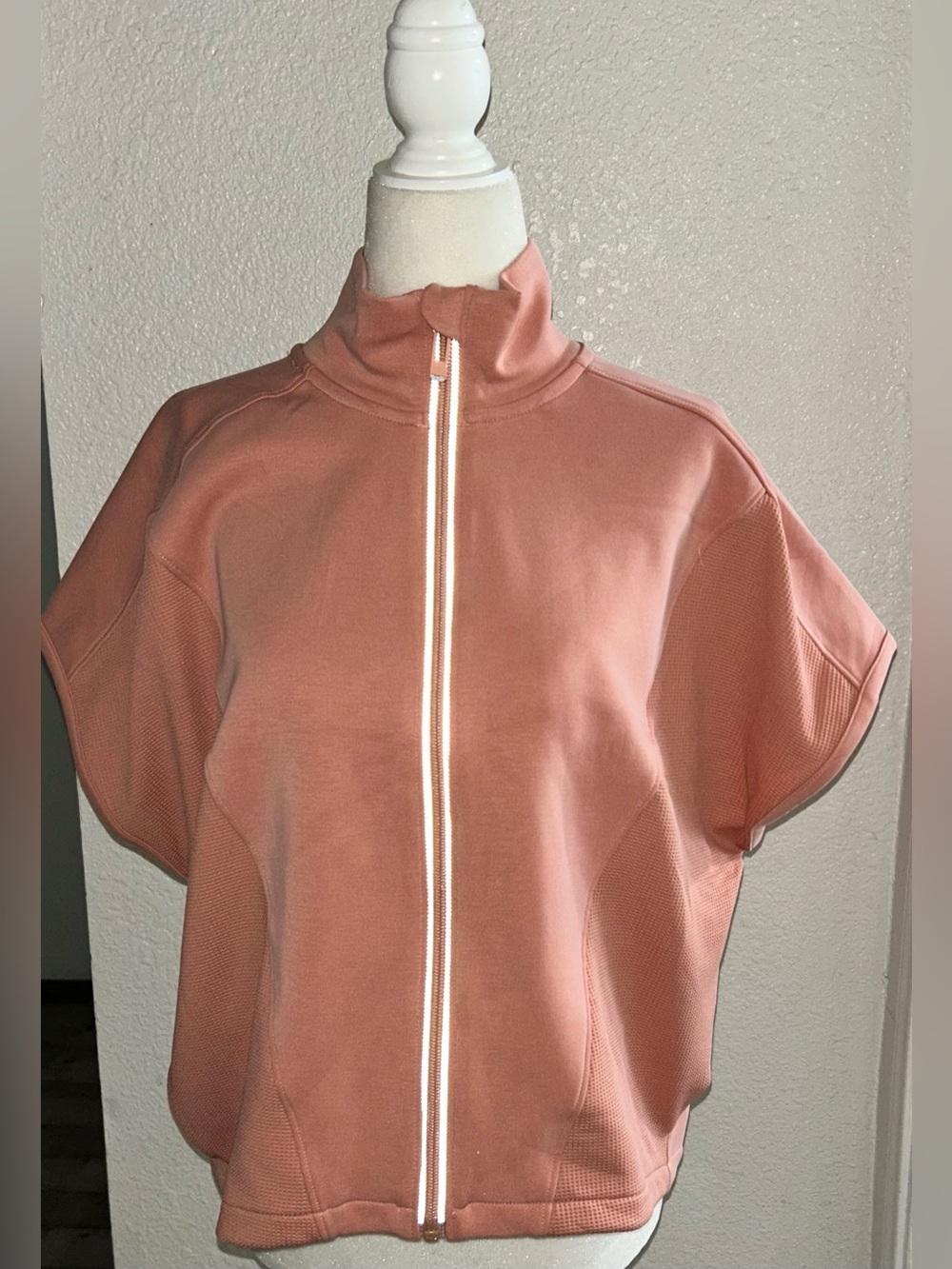 Thrive Societe | Ellis Short Sleeve Jacket in Baked Clay | Size M